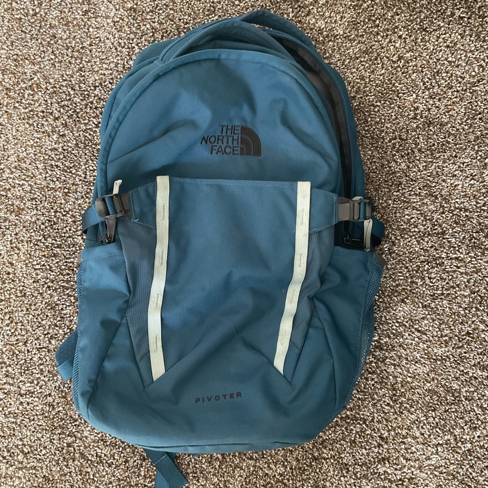 The North Face Blue Pivoter Backpack